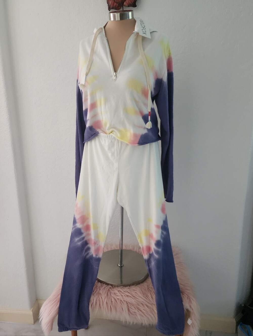 Wildfox | Tie Dye Hoodie & Jogger Set